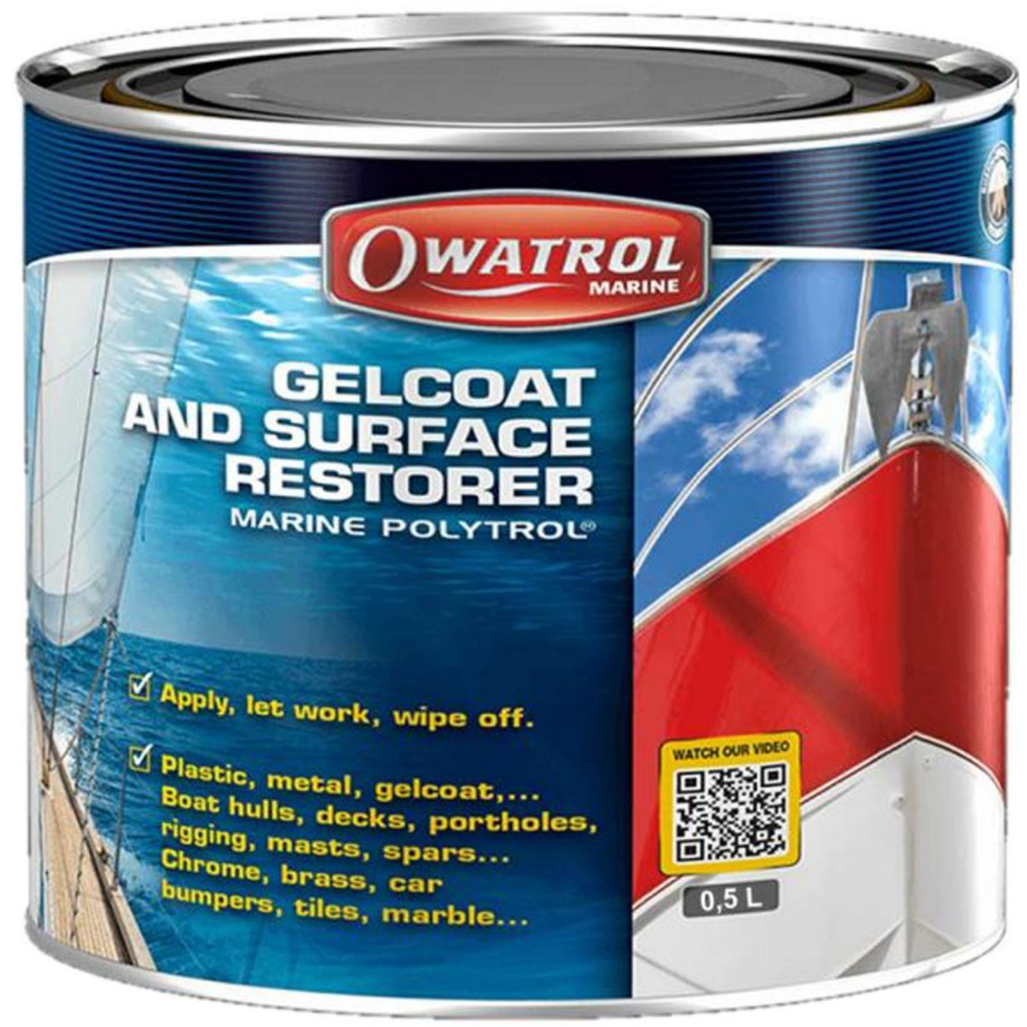 Owatrol Gelcoat Surface Restorer 500ml Polytrol