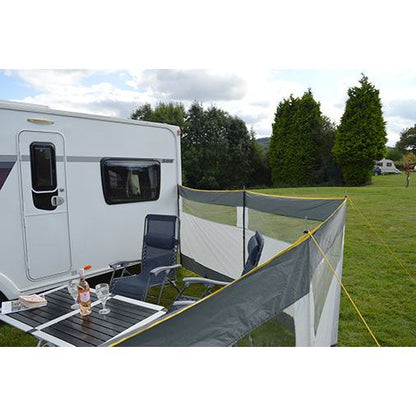 Maypole 5 Panel Steel Poled Windbreak