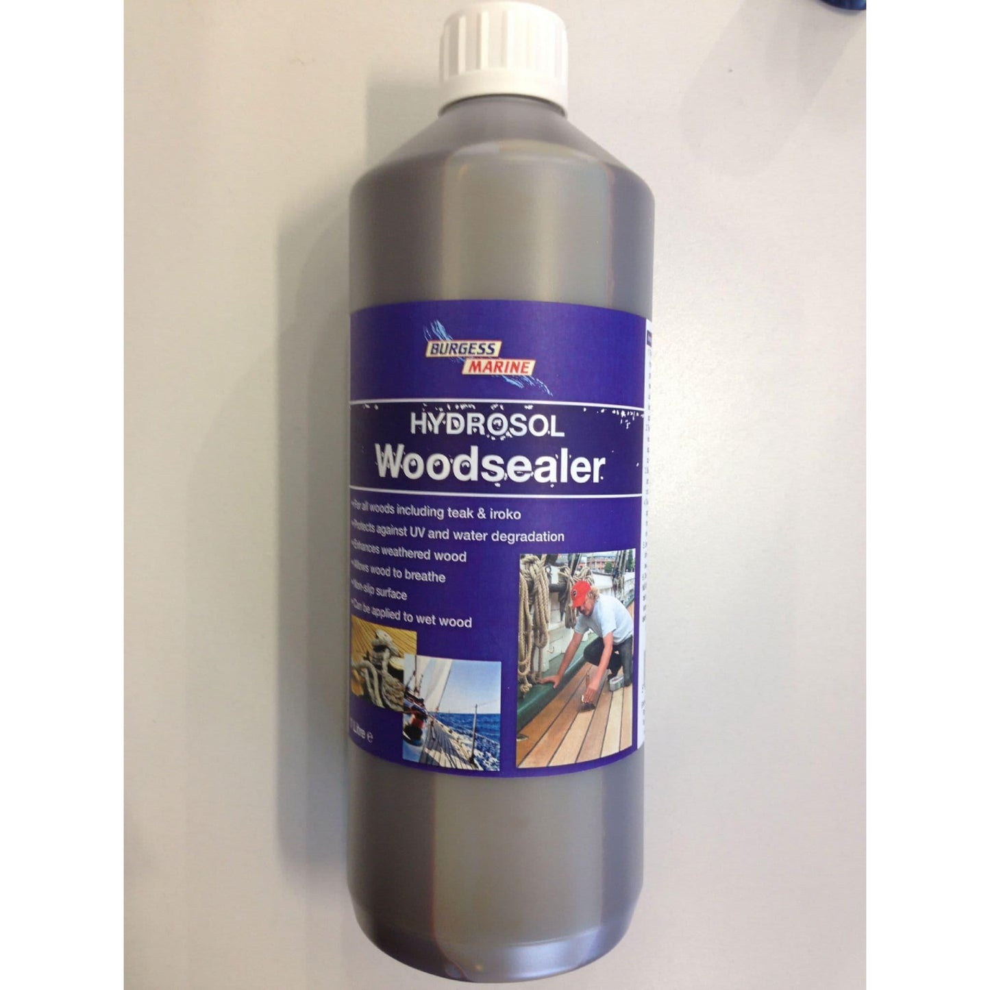 Burgess Marine Hydrosol Woodsealer for Teak and Iroko etc 500ml and 1Ltr