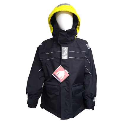 Maindeck Coastal Sailing Jacket Black Waterproof Breathable packed with Features