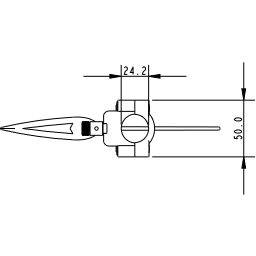 Allen Motorboat Mooring Wind Indicator Vane Rail Mounted 190mm A..71R