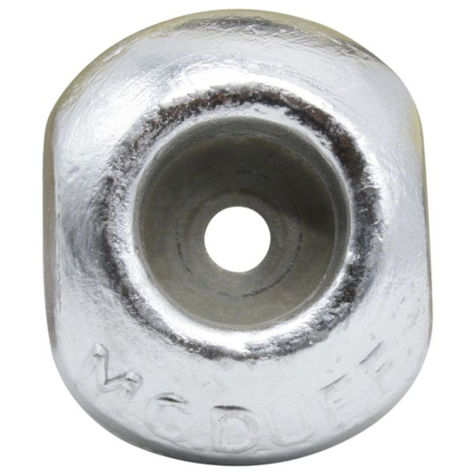 MG Duff AD56 Disc Shaped Aluminium Hull Anode (Salt / Brackish, 0.4kg)