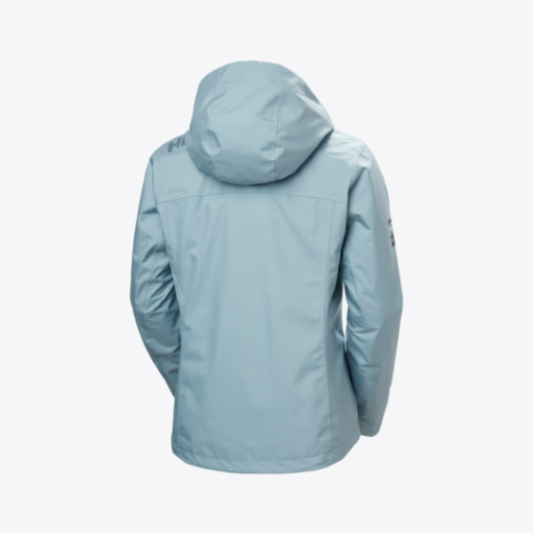 Helly Hansen Women's Crew Hooded Mid Layer Jacket Blue
