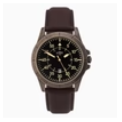 Limit Aviator Watch Silver/Black