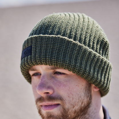 Gill Knit Beanie Olive