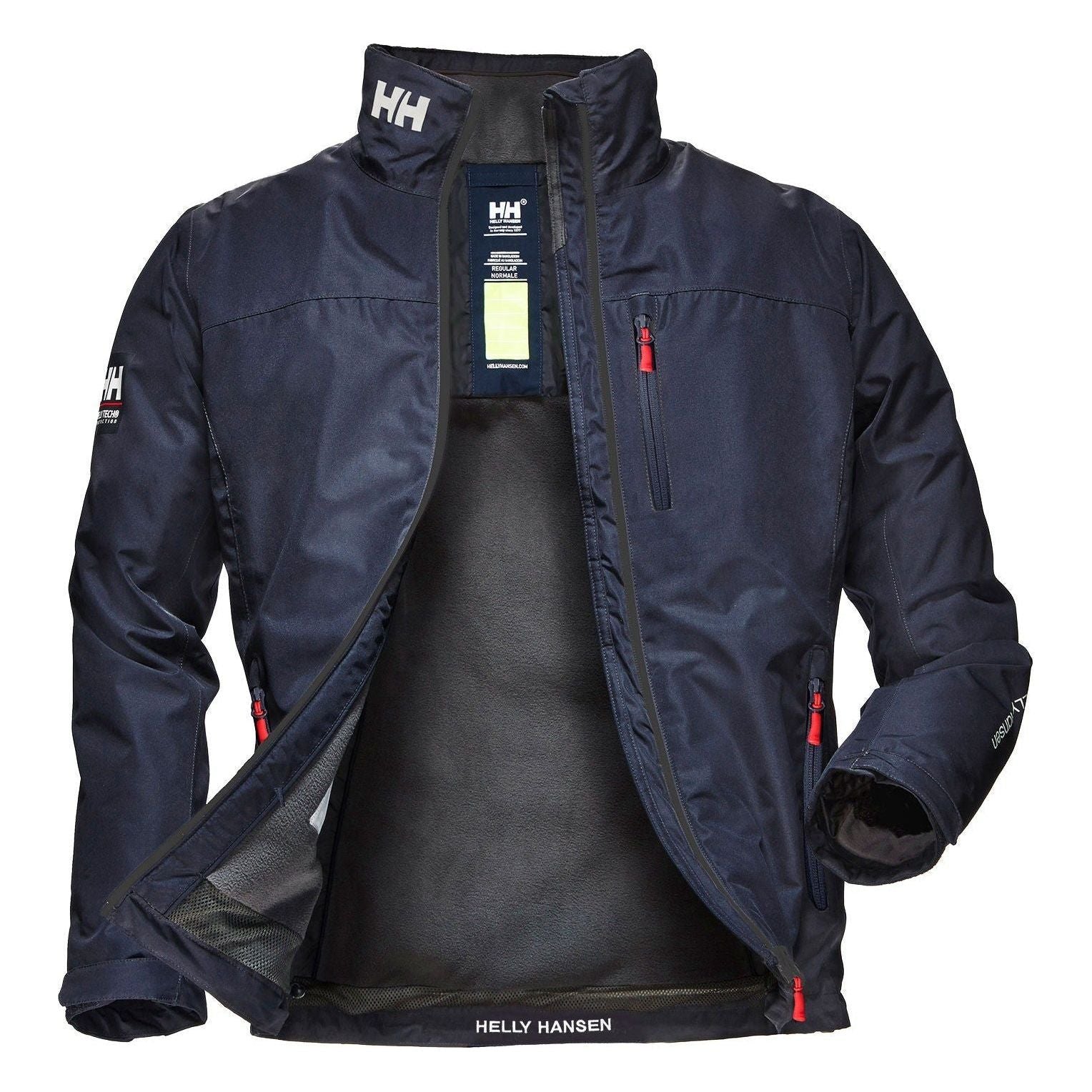 Helly Hansen Crew Midlayer Jacket Navy