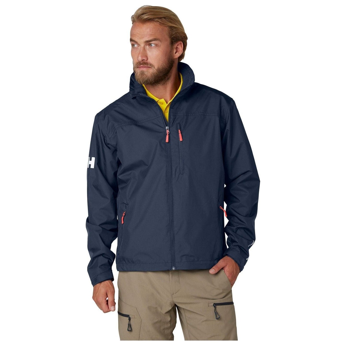 Helly Hansen Crew Midlayer Jacket Navy