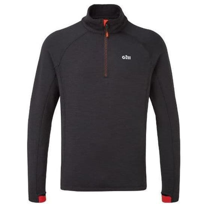 Gill OS Thermal Zip Neck Top Graphite