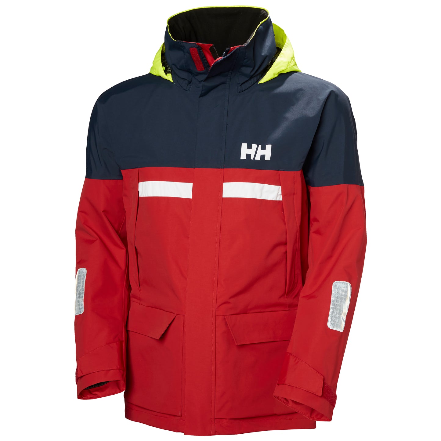Helly Hansen Men's Pier Red 4.0 Coastal Sailing Jacket