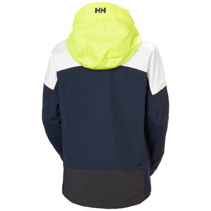 Helly Hansen Women's Pier 4.0 Navy White Jacket Large