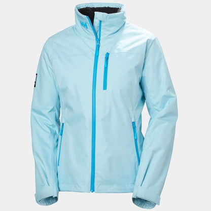 Helly Hansen Women's Crew Hooded Pile Jacket Light Cyan