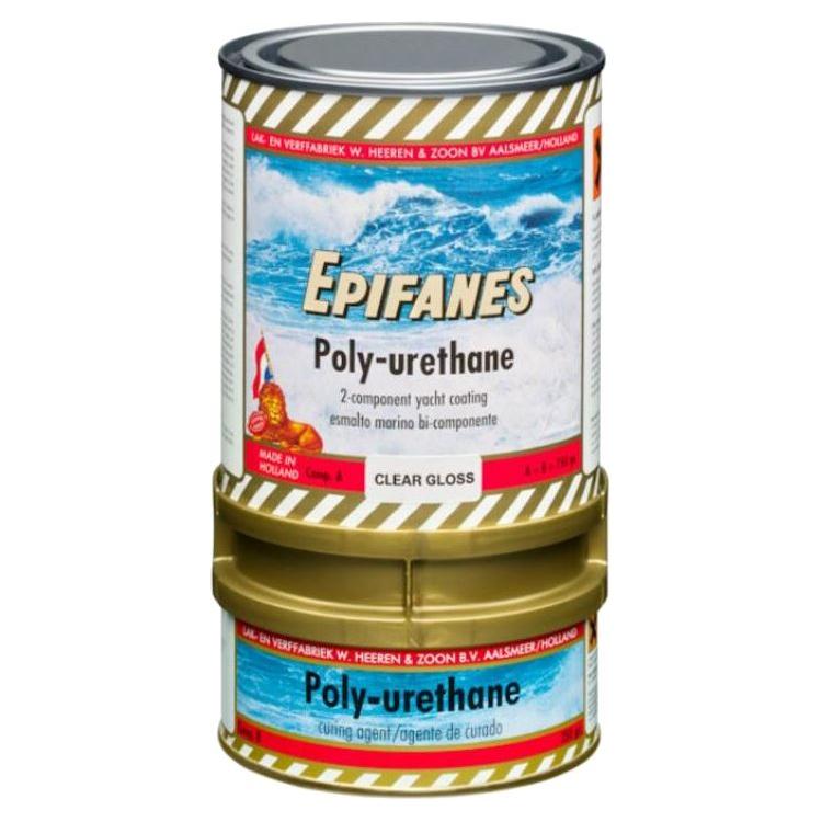 Epifanes Polyurethane 2-Part Gloss Varnish 750ml Clear