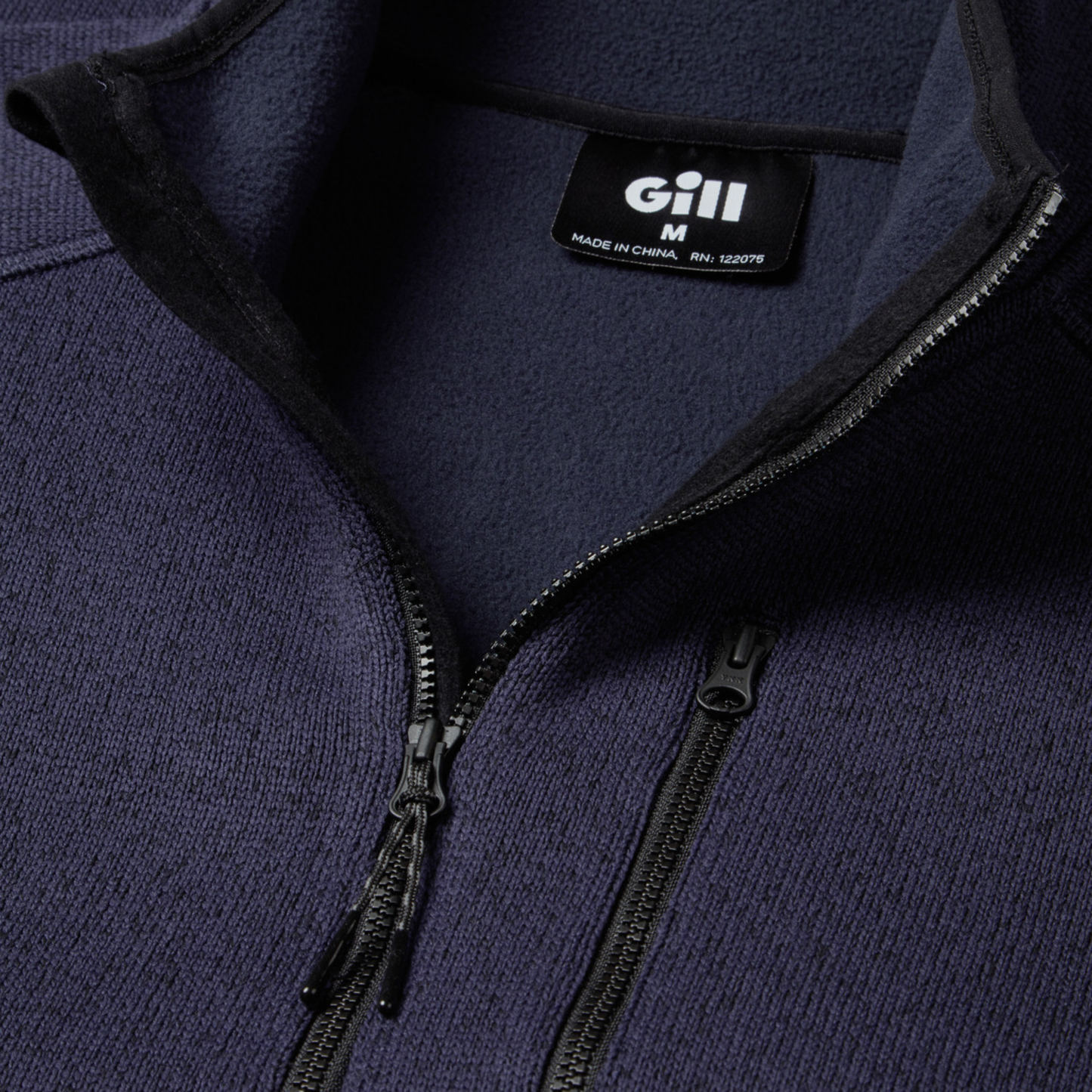 Gill Knit Fleece 1/4 Zip Top Navy
