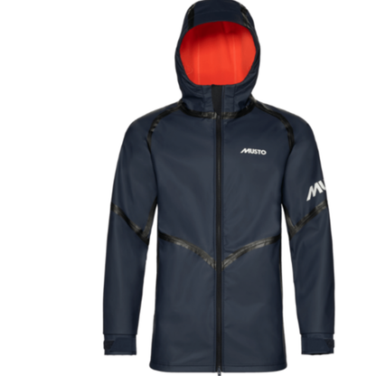 Musto Champ Aqua Hoodie Navy