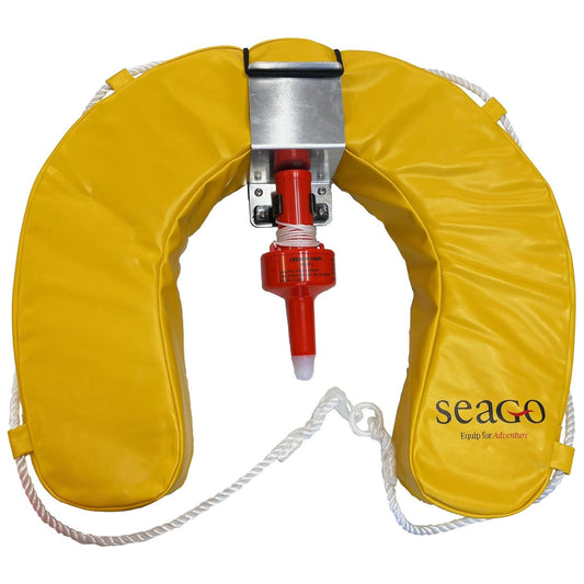 Seago Yellow Horseshoe Set - Includes Bracket & LED Light
