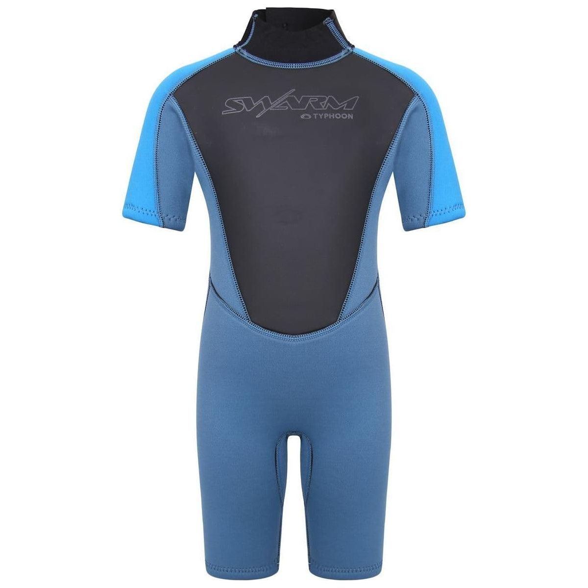 Typhoon Swarm Infant Shorty Wetsuit Steel Blue Black