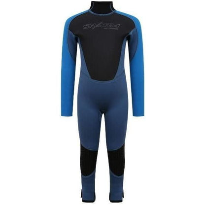 Typhoon Swarm One Piece Infant Wetsuit Steel Blue