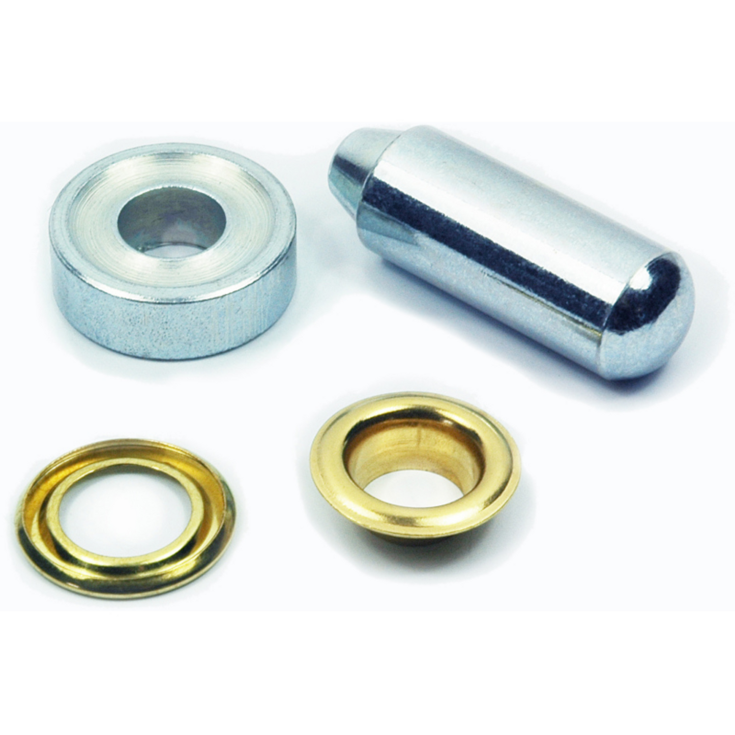 Marine Brass Eyelet Kit 3/8" 9.5mm (25) and 1/2" 12.7mm (15) Covers Tents Tarpaulines
