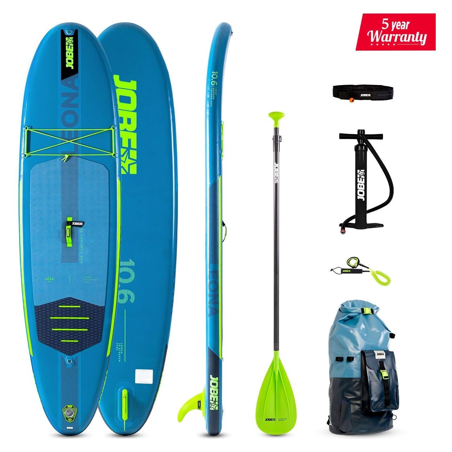 Jobe Leona 10.6 Inflatable Paddle Board Package