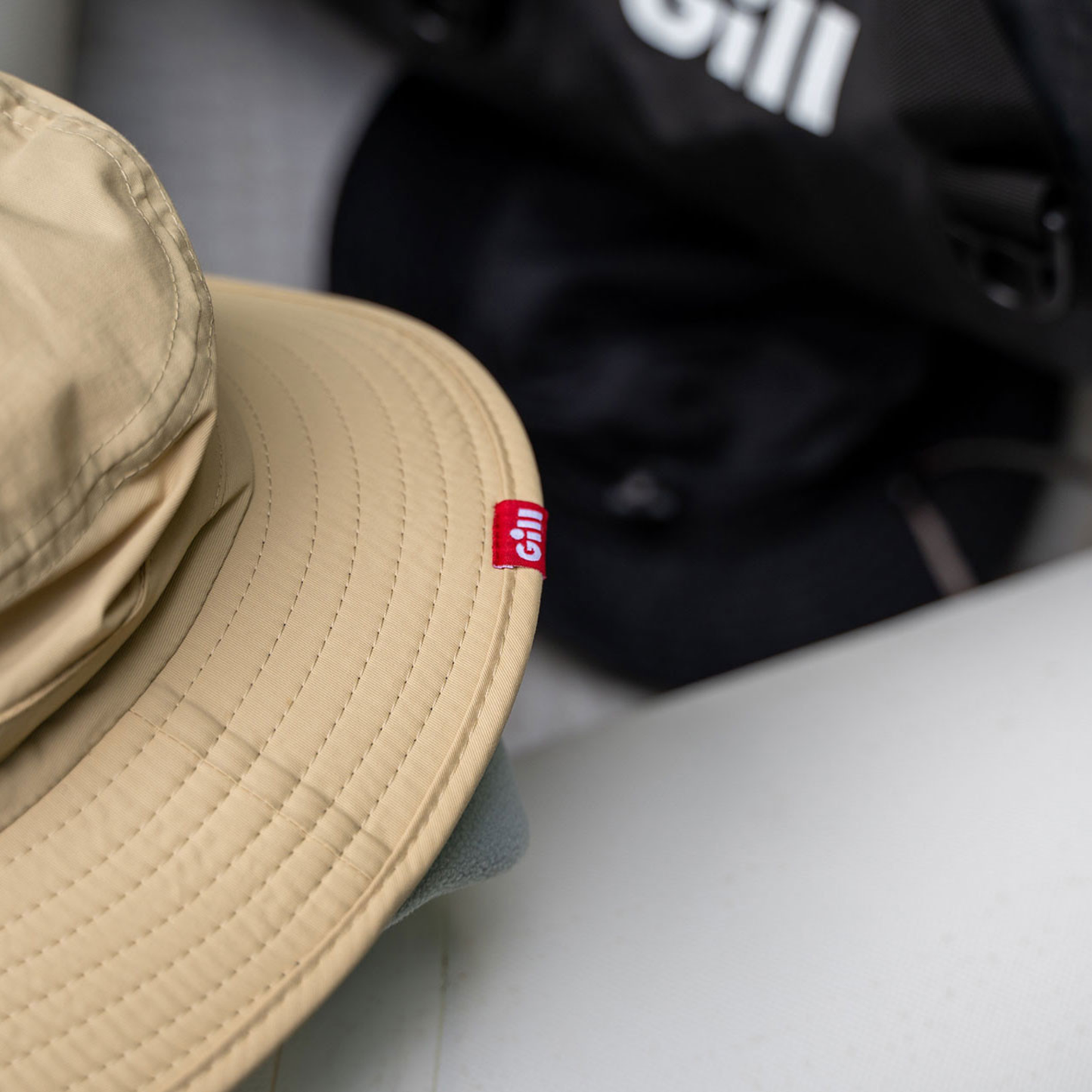 Gill Marine Technical Sun Hat Khaki
