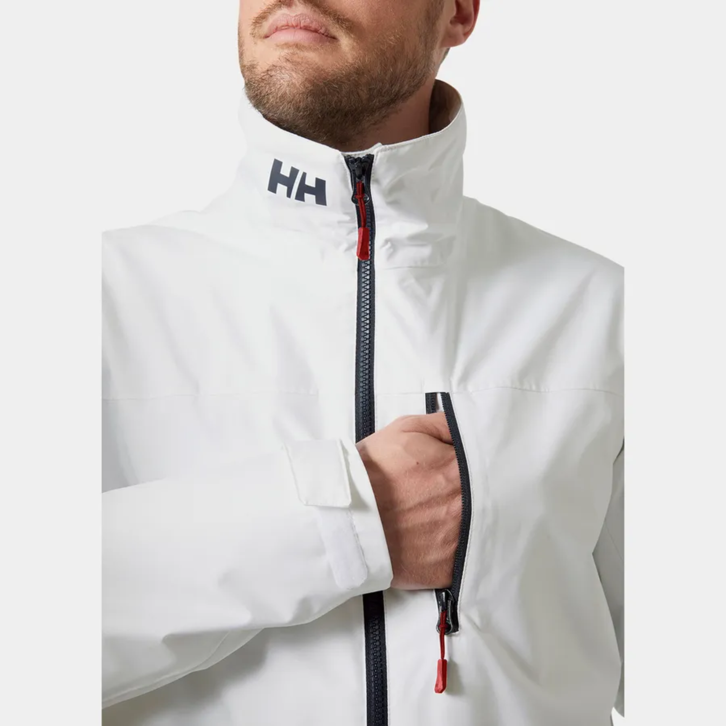 Helly Hansen Men's Crew Jacket 2.0 White