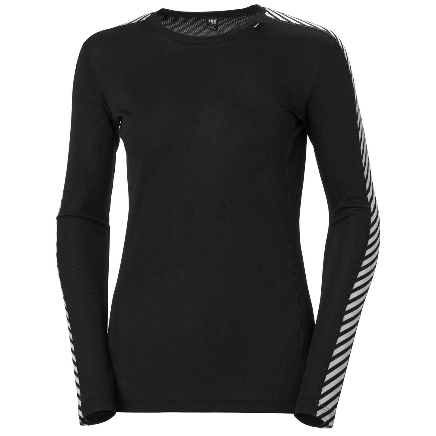 Helly Hansen Women's Lifa Crew Neck Base Layer Shirt Black