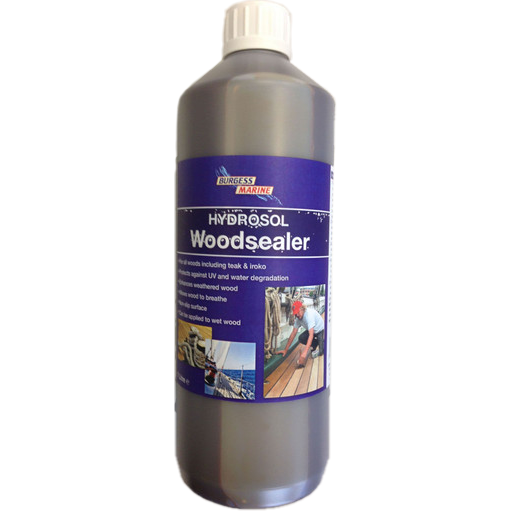 Burgess Marine Hydrosol Woodsealer for Teak and Iroko etc 500ml and 1Ltr