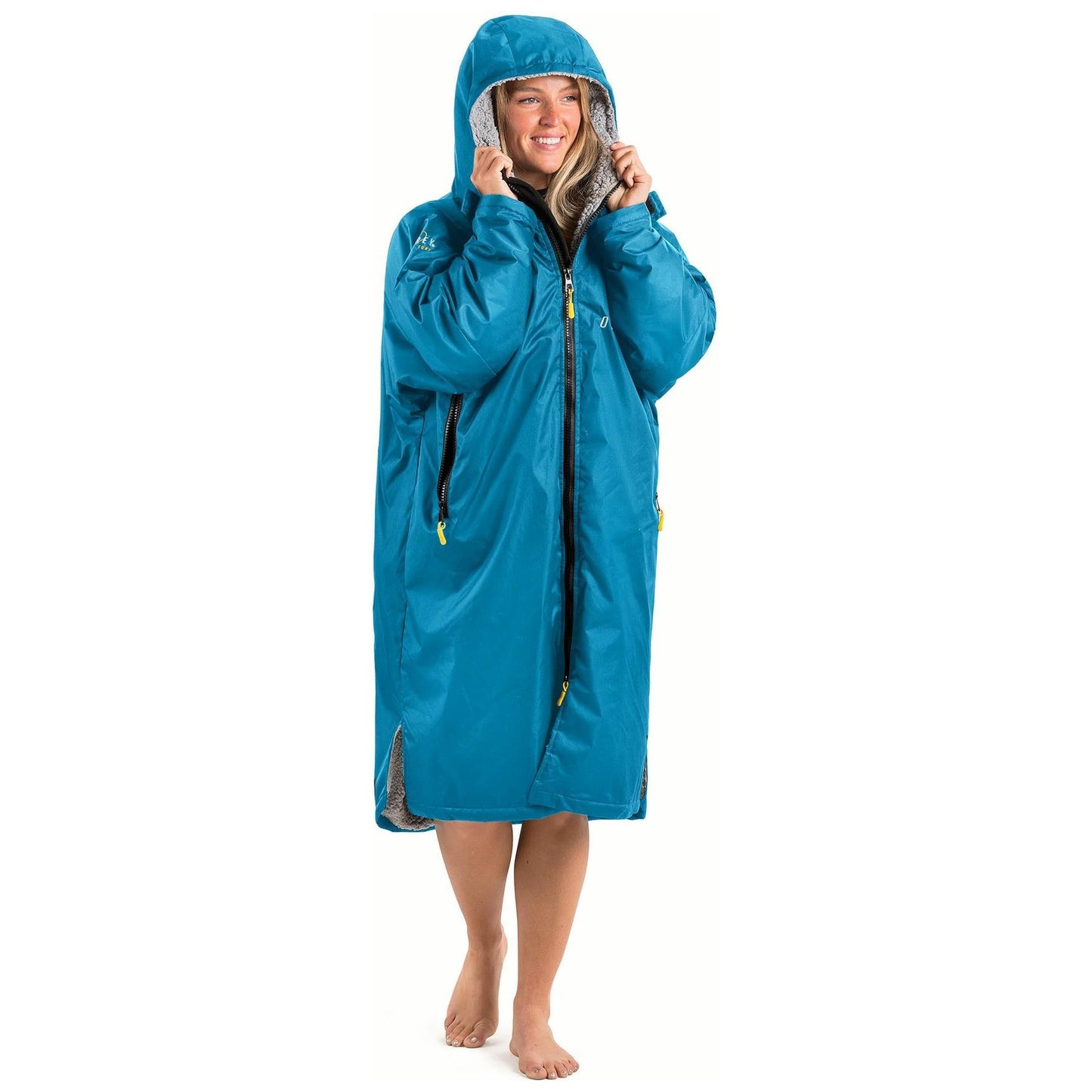 Unisex Hooded Osprey Changing Robe Waterproof & Windproof Teal