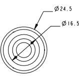 Allen 25mm Pole Hook