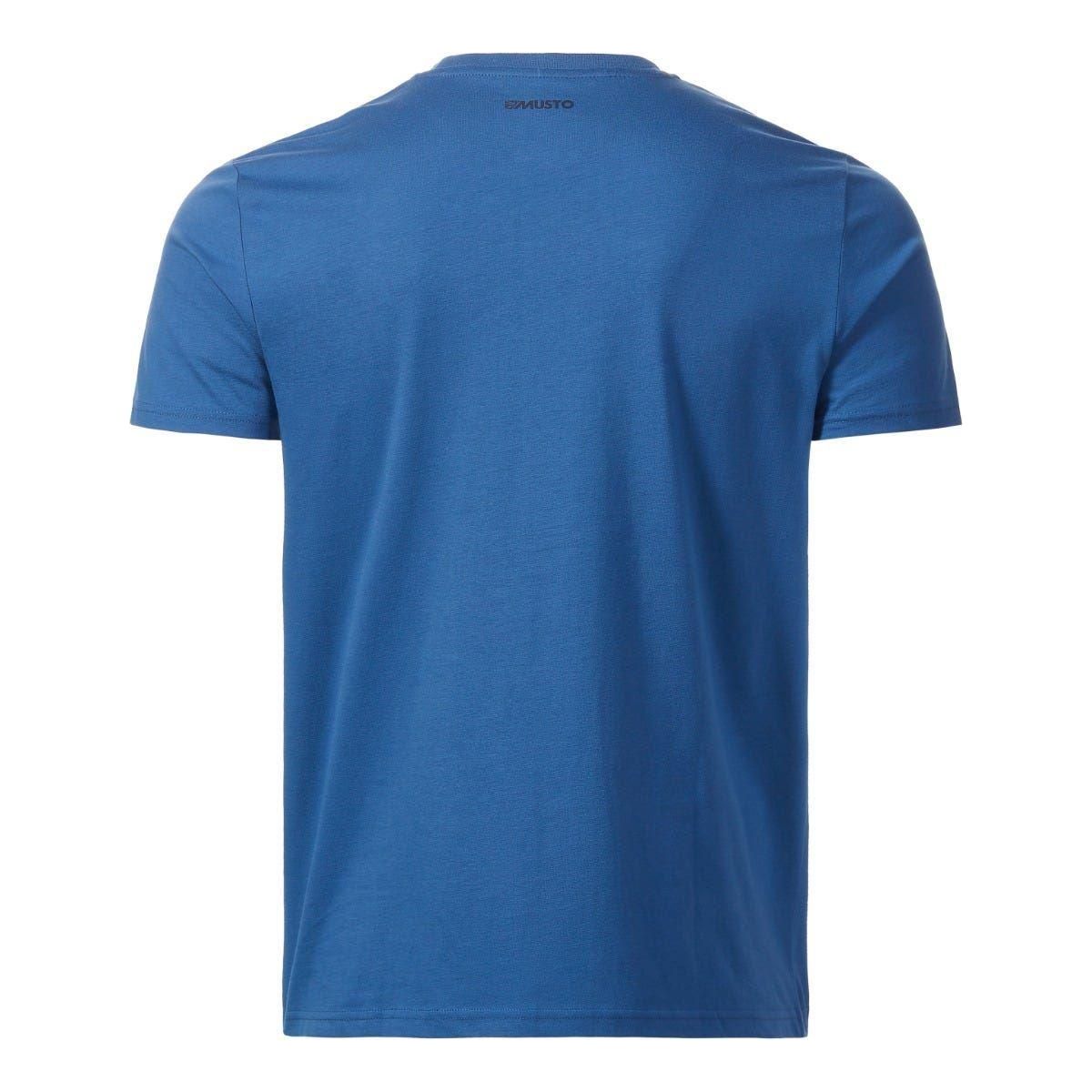 Musto Men's Logo T-Shirt Blue Cotton