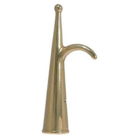 Brass Barge Boat Hook Pole End 185mm Length 34mm diameter