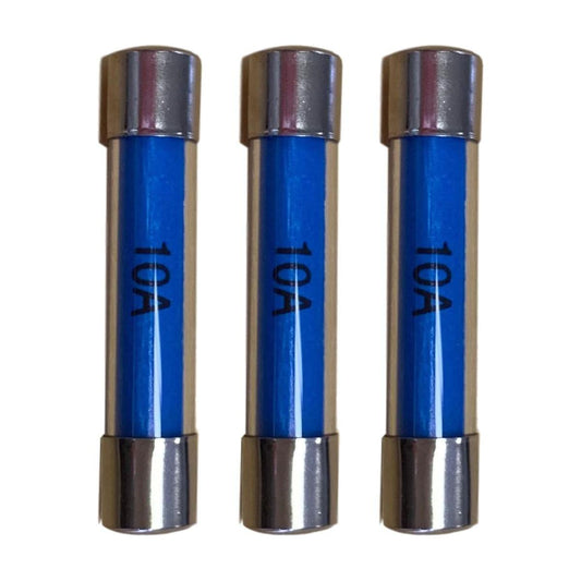 Holt Q912 10 automotive style glass fuse can be used for a vast array of automotive and marine applications.