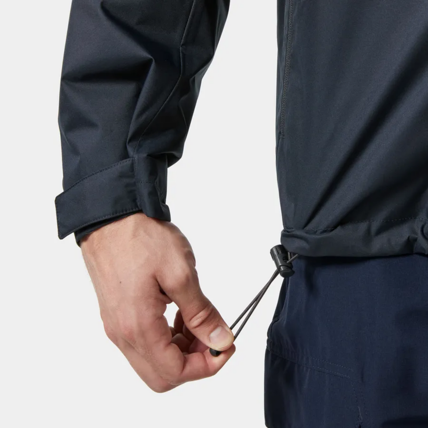 Helly Hansen Crew Hooded Pile Jacket Navy