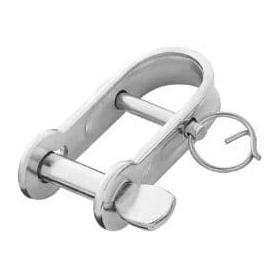 5mm Stainless Dinghy Halyard Strip Key Pin Shackle with Captive pin