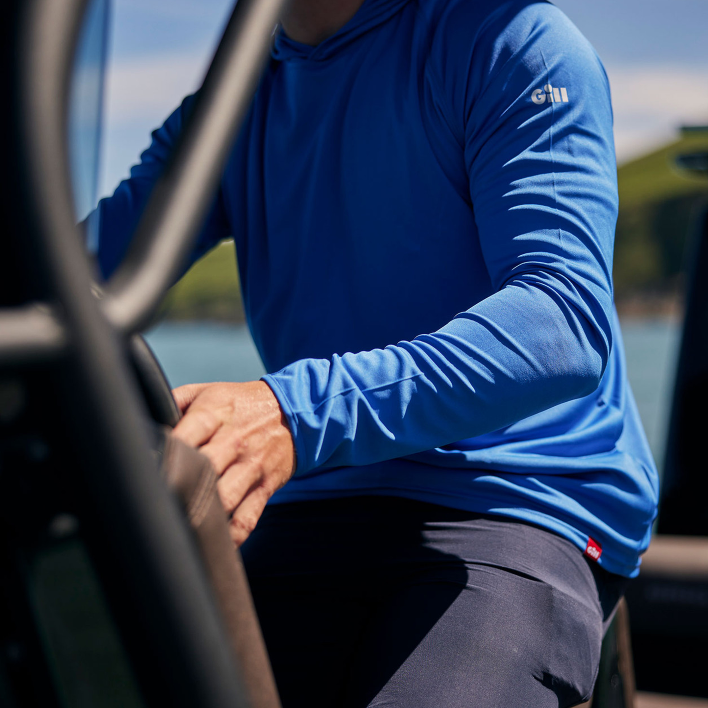 Gill UV Tec Hoody Blue