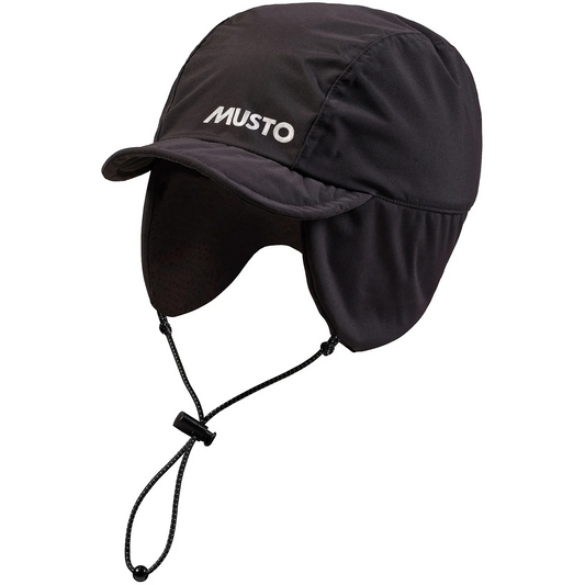 Musto MPX Fleece-Lined Waterproof Cap Black