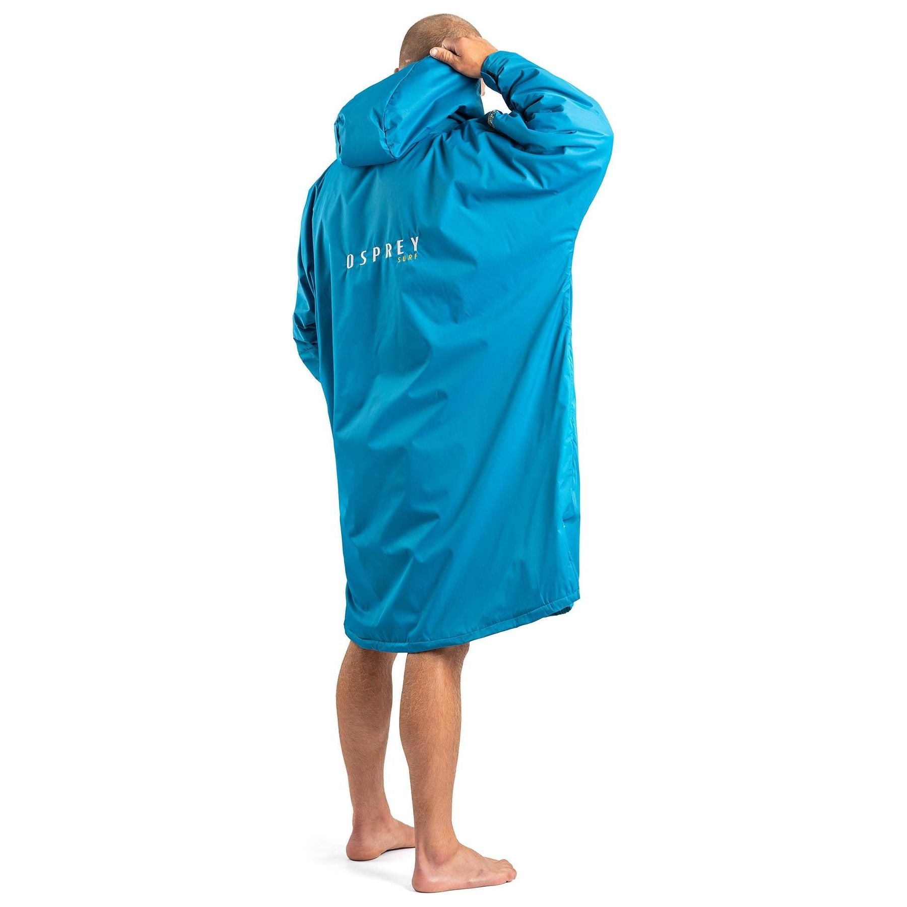 Unisex Hooded Osprey Changing Robe Waterproof & Windproof Teal