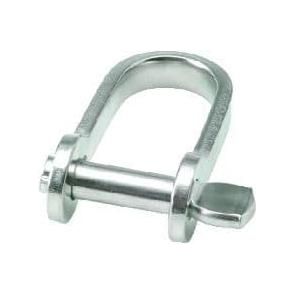 6mm Stainless Steel Long Dee Strip Key Pin Shackle