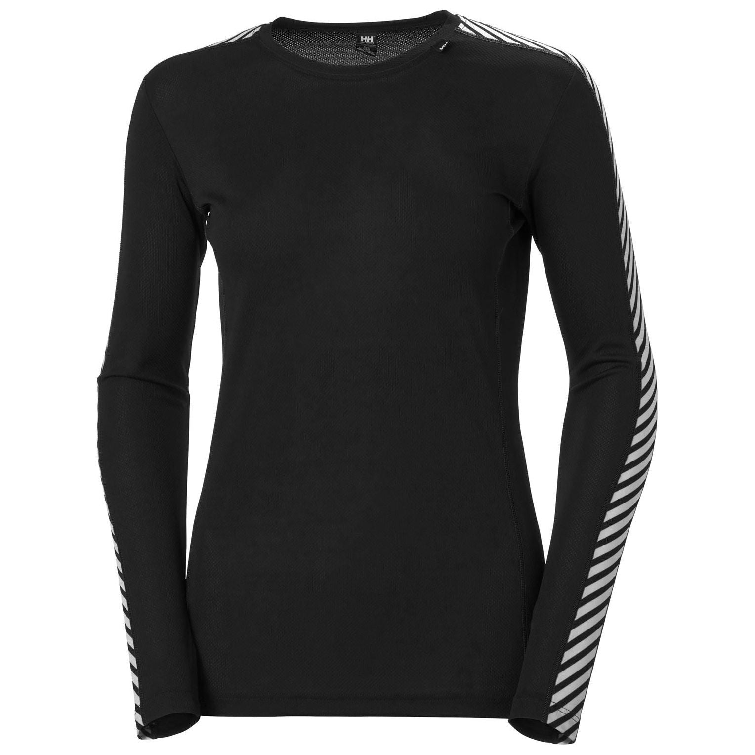 Helly Hansen Women's Lifa Crew Neck Base Layer Shirt Black