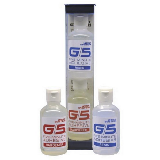 West System G5 Five Minute Epoxy Adhesive 200grm Pack