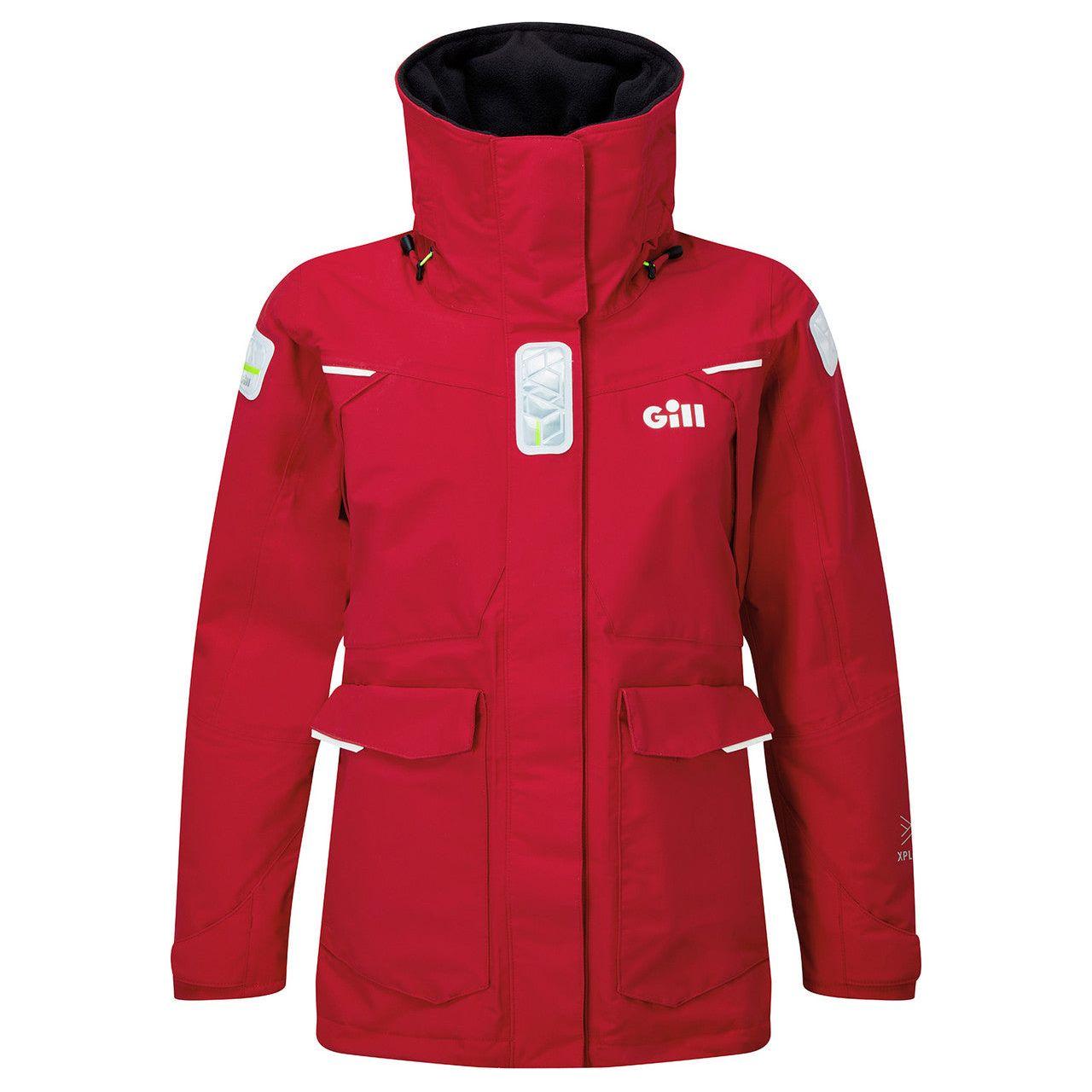 Gill Women's OS2 Offshore Jacket Red