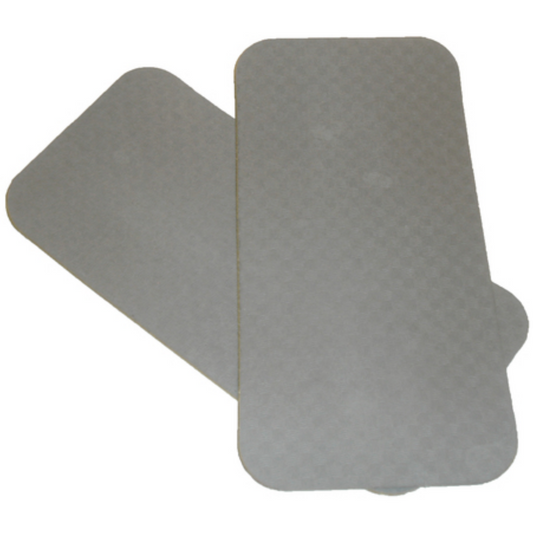 Grey Treadmaster Smooth Self Adhesive Pads 135mm x 275mm