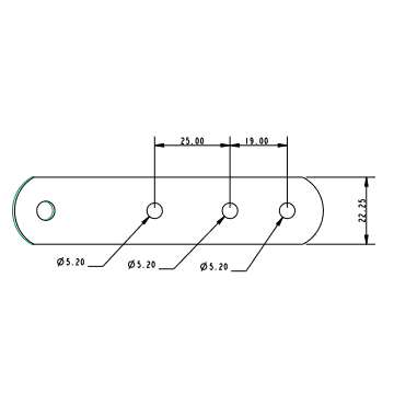 Allen Stainless Steel Mast Tang AL-4041