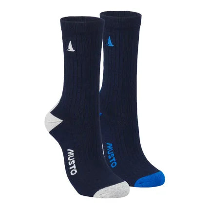 Musto Marina 2 Pack Sock Navy