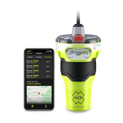 ACR GlobalFix V6 EPIRB Return Link Service and Mobile App  Float Free
