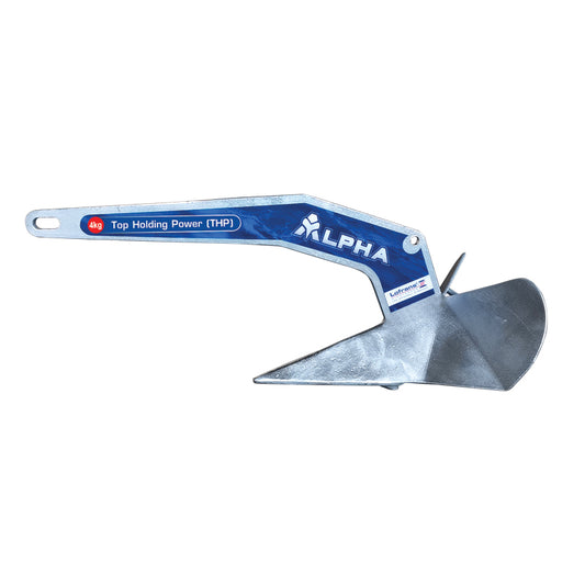 Lofrans Alpha Anchor 4 - 16kg Galvanized Delta Type