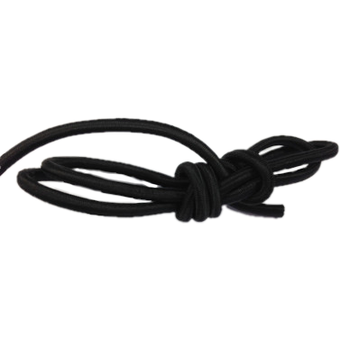 6mm Elastic Shockcord Bungee Boats Marine Black Per Metre