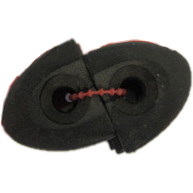 RWO T track End 25mm Pair (RWR2691)