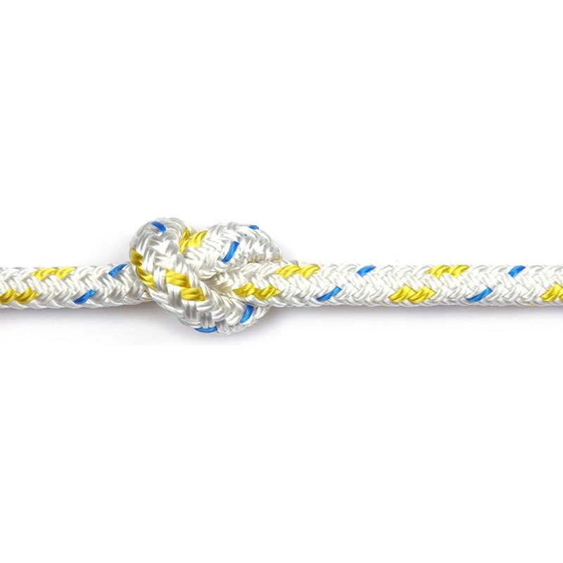 Kingfisher Braid on Braid 10mm Yellow Fleck