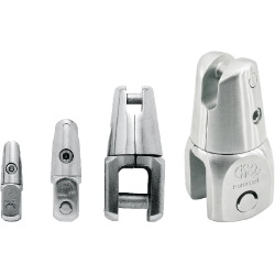 Kong Stainless Steel Anchor Connector with Swivel 12- 13mm